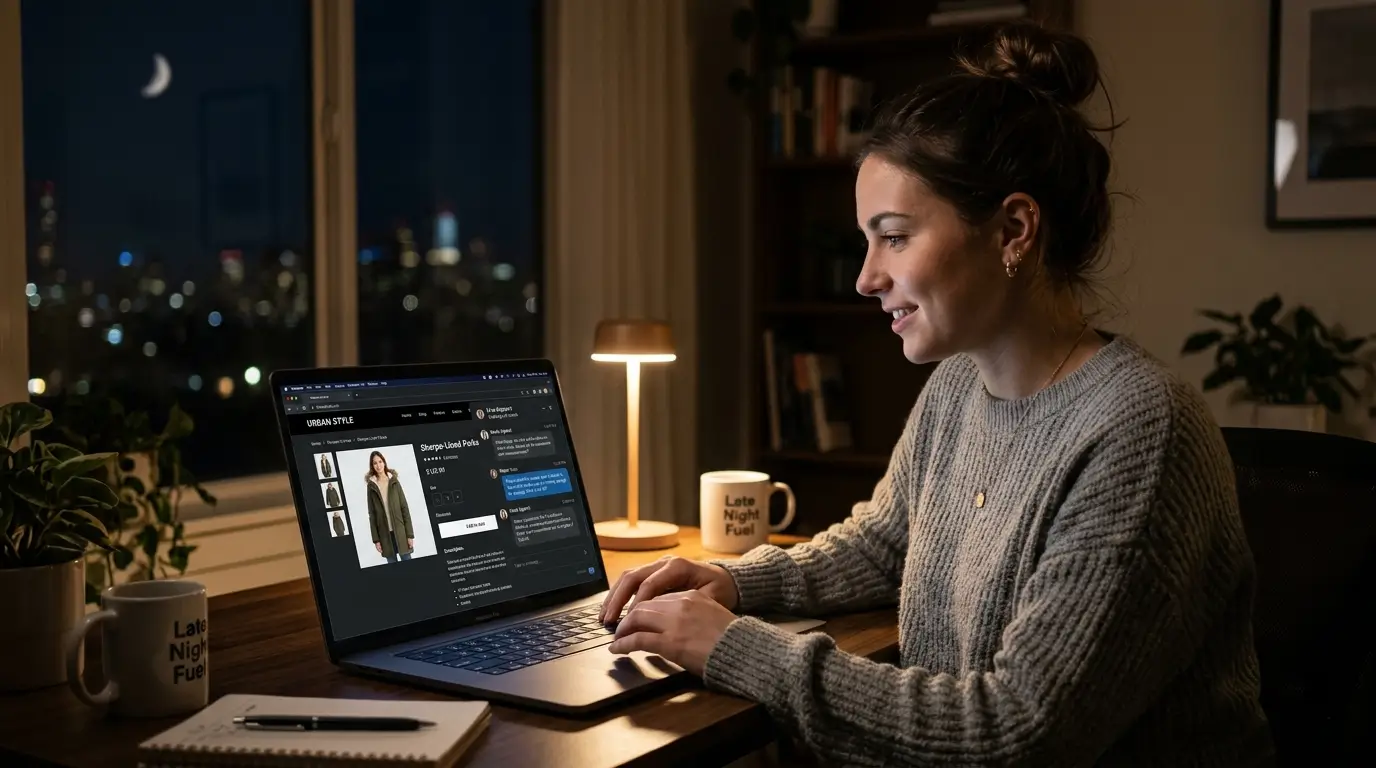 24/7 customer support for eCommerce in Riverside live chat